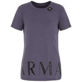 Armani Exchange 6RYT22 Erkek Mor Polo Tişört