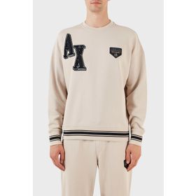 Armani Exchange 6RZMJE ZJDPZ 1934 Krem Erkek Sweat