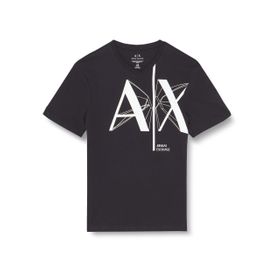 Armani Exchange 6RZT01 Erkek mavi Polo Tişört