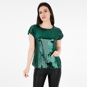 Armani Exchange 6ZYH16 YNFNZ 1833 Yeşil Kadın Bluz
