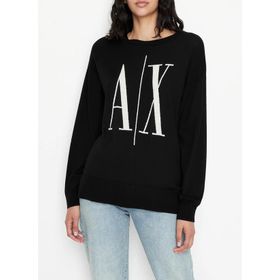 Armani Exchange 8NYM7A Siyah Kadın Kazak