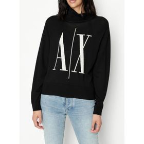 Armani Exchange 8NYM7B Siyah Kadın Kazak