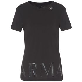Armani Exchange 8NYT74Y8C7Z Erkek Siyah Polo Tişört