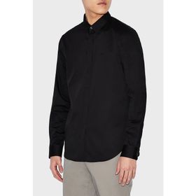 Armani Exchange 8NZCBD ZN10Z 1200 Siyah Erkek Gömlek