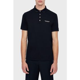 Armani Exchange 8NZF80 Z8H4Z 1510 Polo Lacivert Erkek T-shirt