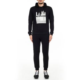 Armani Exchange 8NZP73-ZJKRZ Siyah 1200 Beli Paçası Lastikli Erkek Eşofman Altı