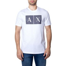 Armani Exchange 8NZTCKZ8H4Z1100 Erkek White Polo Tişört