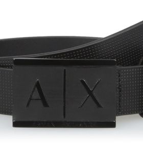 Armani Exchange 951019 CC507 00020 Siyah Erkek Kemer
