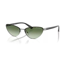 Armani Exchange AEX 2049S 60038E 58 Cat Eye Gri Metal Kadın Güneş Gözlüğü