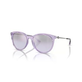 Armani Exchange AEX 4140S 82367P 55 Oval Lila Kemik Unisex Güneş Gözlüğü