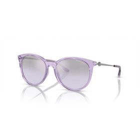 Armani Exchange AEX 4140S 82367P 55 Oval Lila Kemik Unisex Güneş Gözlüğü