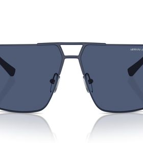 Armani Exchange AS2050s Aviator Güneş Gözlüğü, Mat Mavi/Koyu Mavi, 60 mm