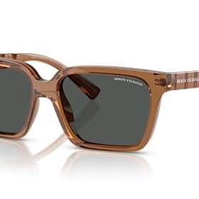 Armani Exchange AX 4147S 835887 56 Kahverengi Erkek Güneş Gözlüğü