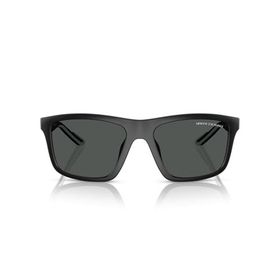 Armani Exchange AX4149SU Evrensel Fit Kare Koyu Gri Erkek Güneş Gözlüğü