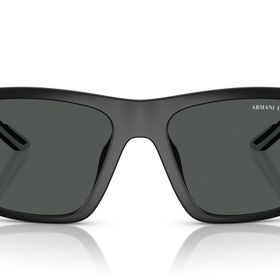 Armani Exchange AX4149SU Evrensel Fit Kare Koyu Gri Erkek Güneş Gözlüğü