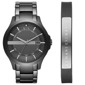 Armani Exchange AX7101 Erkek Kol Saati ve Bileklik Seti