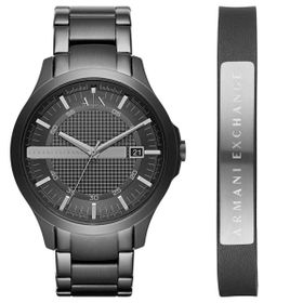 Armani Exchange AX7101 Erkek Kol Saati ve Bileklik Seti