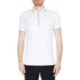 Armani Exchange Beyaz Erkek Polo T-shirt