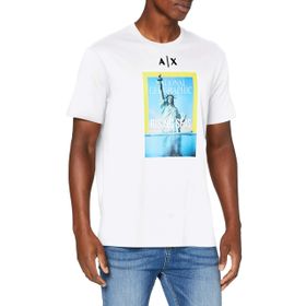 Armani Exchange Beyaz Erkek Tişört