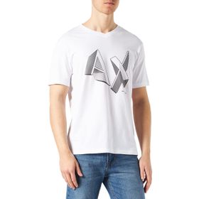 Armani Exchange Beyaz Erkek Tişört