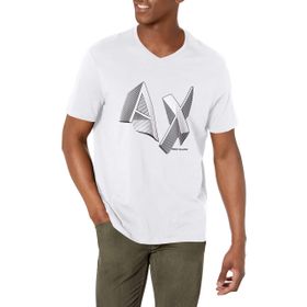 Armani Exchange Beyaz Erkek Tişört