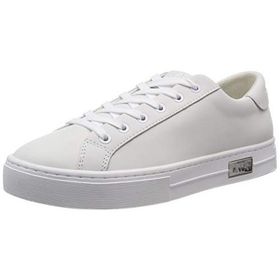 Armani Exchange Cow Leather Beyaz Lace Up Kadın Spor Ayakkabısı