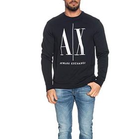 Armani Exchange Icon Mavi Erkek Sweatshirt
