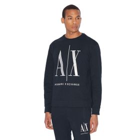 Armani Exchange Icon Mavi Erkek Sweatshirt