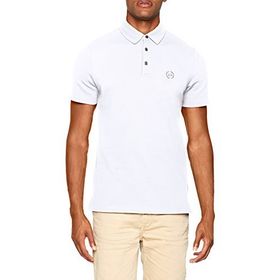 Armani Exchange Polo 8NZF91 ZJ81Z 1100 Beyaz Erkek T-Shirt