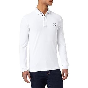 Armani Exchange Polo 8NZF91 ZJ81Z 1100 Beyaz Erkek T-Shirt