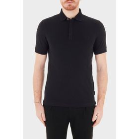Armani Exchange Polo 8NZF91 ZJ81Z 1200 Siyah Erkek T-Shirt