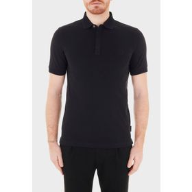 Armani Exchange Polo 8NZF91 ZJ81Z 1200 Siyah Erkek T-Shirt