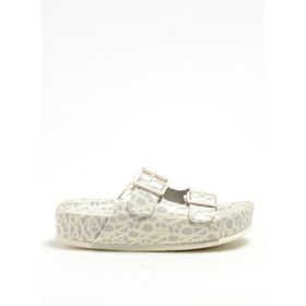 Armani Exchange XDP031XV683S054 Kauçuk Bej Kadın Sandalet