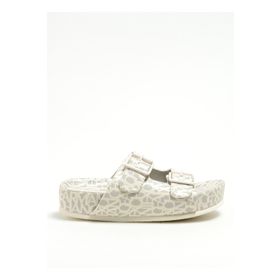 Armani Exchange XDP031XV683S054 Kauçuk Bej Kadın Sandalet