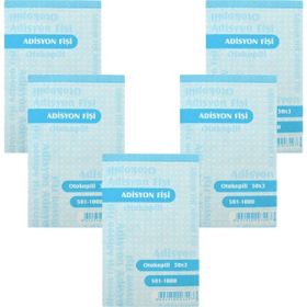 Armat 9x14 cm 3 Nüsha 50 Sayfa 5 Adet Otokopili Adisyon Fişi