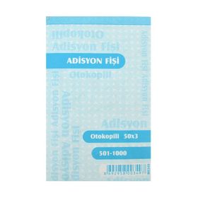 Armat 9x14 cm 3 Nüsha 50 Sayfa Otokopili Adisyon Fişi