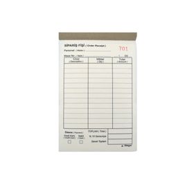 Armat 9x14 cm 3 Nüsha 50 Sayfa Otokopili Adisyon Fişi