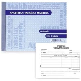 Armat M0550 50x2 12'li Özkan Tahsilat Makbuzu Otokopili