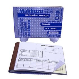 Armat No:2 50x2 12'li Özkan Cep Tahsilat Makbuzu