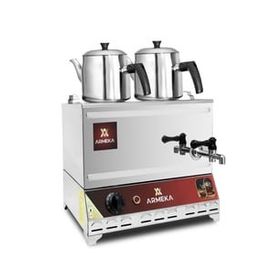 Armeka 15 L Sanayi Tipi Çay Kazanı Elektrikli Pleytsiz Çay Ocağı