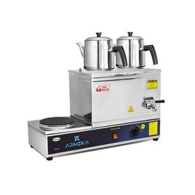 Armeka 20 Litre Çay Kazanı Sanayi Tipi Çaymatik Platin Pleytli Kahveci Kazanı Kahve Ve Çay Ocağı