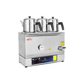 Armeka Platin 40 L Pleytsiz Çay Kazanı Kahveci Kazanı Kahve Ve Çay Ocağı Inox Sanayi Tipi