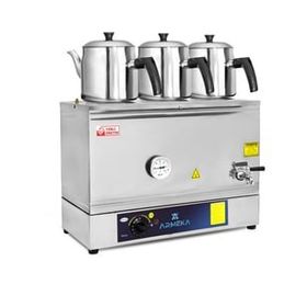 Armeka Platin 40 L Pleytsiz Çay Kazanı Kahveci Kazanı Kahve Ve Çay Ocağı Inox Sanayi Tipi