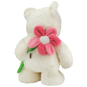 Armerya 8699965201588 55 cm Peluş Arkada Papatya Tutan Ayakta Ayı