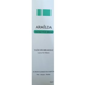 Armilda 75 ml Yağsız Alerjen İçermeyen Yüz Kremi