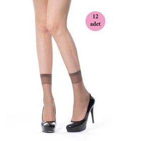 Armin Loretta 12 Adet 20 Denye 86 Vizon İnce Soket Çorap