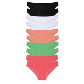 Armin Loretta 504 10 Adet Süper Eko Set Likralı Kadın Slip Külot