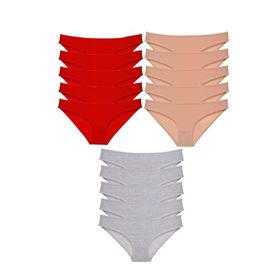 Armin Loretta 513 15 Adet Süper Eko Set Likralı Kadın Slip Külot