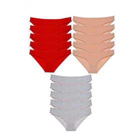 Armin Loretta 513 15 Adet Süper Eko Set Likralı Kadın Slip Külot
