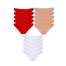 Armin Loretta 514 15 Adet Süper Eko Set Likralı Kadın Slip Külot